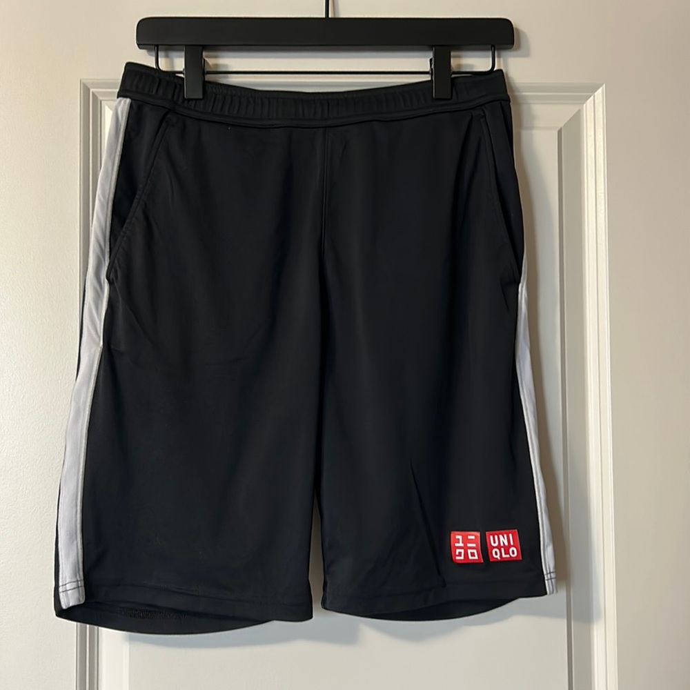 Uniqlo Men’s Tennis Short, Navy Blue, Medium.